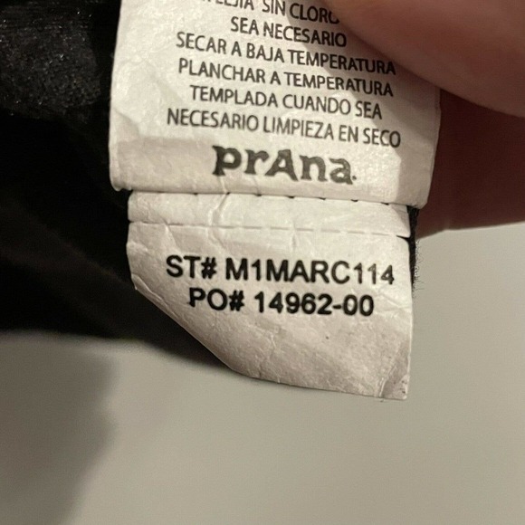 PrAna Shirt Size XL Grey Marco Polo Short Sleeve Pocket Cotton Blend Bas… - Picture 7 of 7